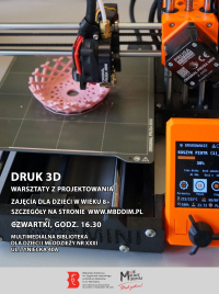 DRUK 3D - warsztaty z projektowania